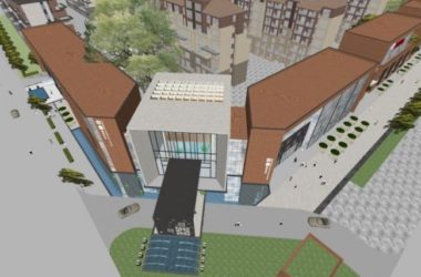 Sketchup商业模型|多层商业街，现代风格-BIM建筑网