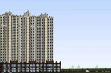 Sketchup住宅模型|超高层住宅,古典风格-BIM建筑网