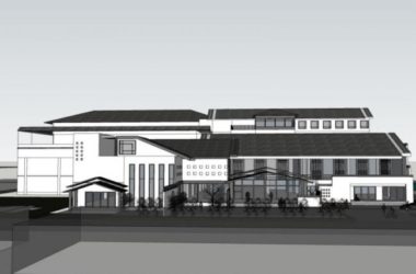 Sketchup酒店模型|多层酒店,现代中式风格-BIM建筑网