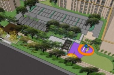 Sketchup景观模型|住宅景观,小区景观,现代风格-BIM建筑网