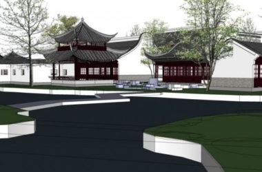 Sketchup古建筑模型|中式园林,中式风格,古建-BIM建筑网