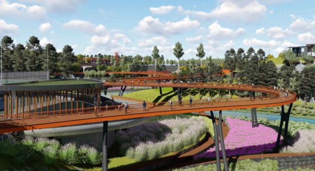 Sketchup景观模型|公园景观,现代风格 Sketchup景观模型|公园景观,现代风格