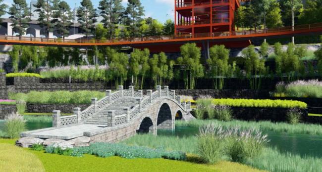 Sketchup景观模型|公园景观,现代风格 Sketchup景观模型|公园景观,现代风格