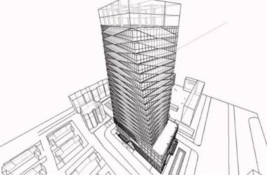 Sketchup办公模型|高层办公楼,现代风格-BIM建筑网