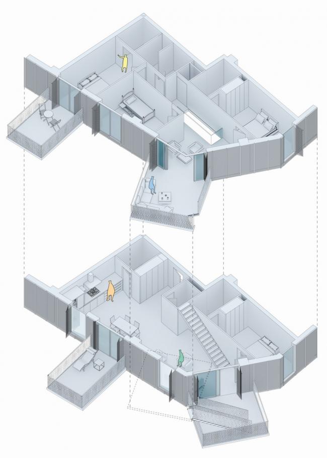 BIM建筑|枝叶四散,挺立耸立的白色树塔公寓 / 藤本壮介等 BIM建筑|枝叶四散,挺立耸立的白色树塔公寓 / 藤本壮介等