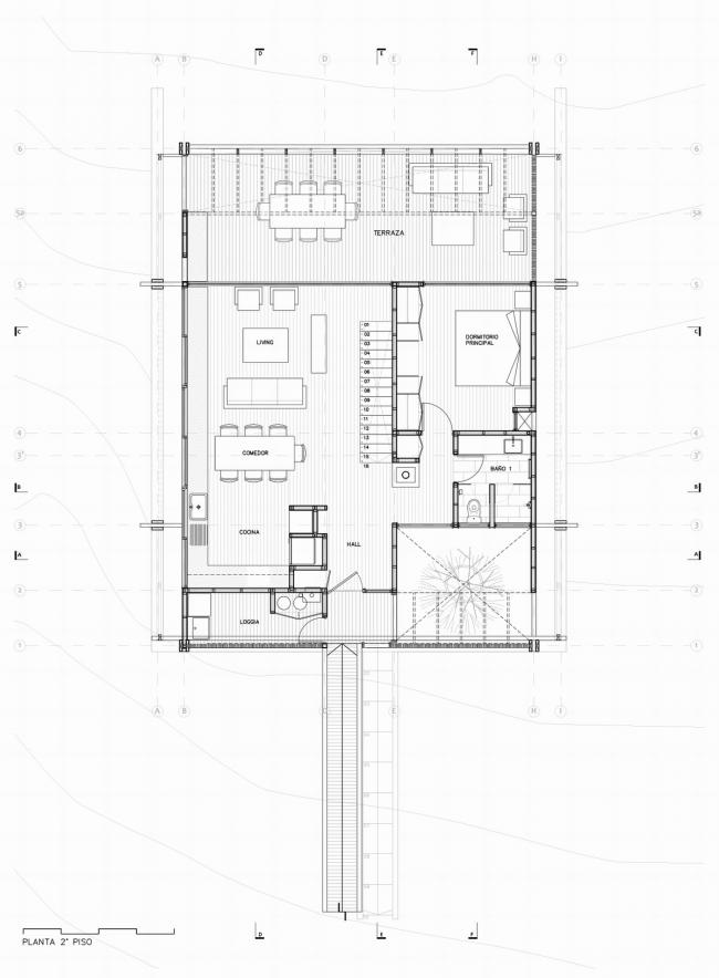 BIM建筑|“脚手架”支持的不雅景室第:Tacna小屋 BIM建筑|“脚手架”支持的不雅景室第:Tacna小屋