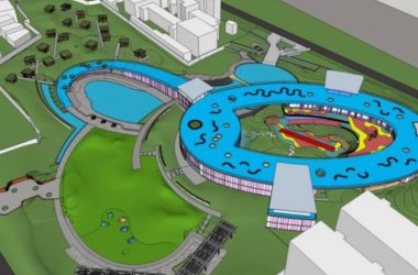 Sketchup商业模型|儿童游乐场，现代风格-BIM建筑网