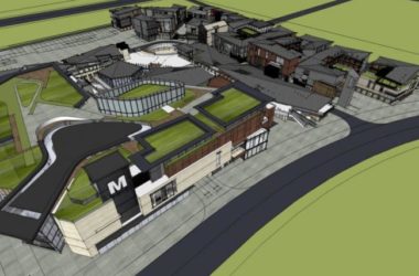 Sketchup商业模型|商业综合体，现代风格-BIM建筑网