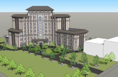 Sketchup酒店模型|多高层酒店,古典风格-BIM建筑网