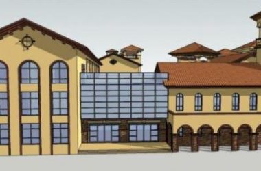 Sketchup酒店模型|多层酒店,古典风格-BIM建筑网