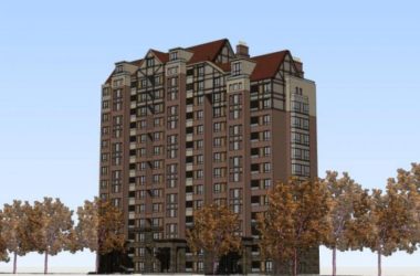 Sketchup住宅模型|高层住宅,古典风格-BIM建筑网