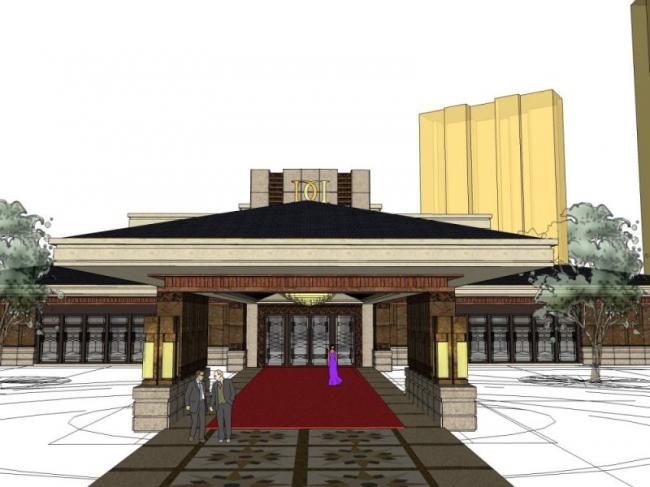 Sketchup商业模型|多层会所,现代风格 Sketchup商业模型|多层会所,现代风格