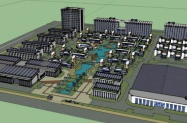 Sketchu工业厂房|经济开发区厂房和办公,多层工业工厂,现代风格-BIM建筑网