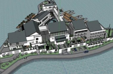 Sketchup商业模型|多层会所，中式风格-BIM建筑网