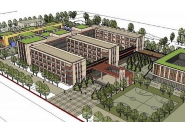 Sketchup学校模型|多层小学学校,校园教育建筑,现代风格-BIM建筑网