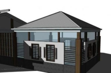 Sketchup体育馆模型|多层体育活动室,中式风格-BIM建筑网