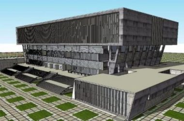Sketchup文化模型|多层图书馆,文化建筑,现代风格-BIM建筑网