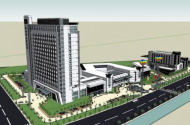 Sketchup医院模型|多高层医院,医疗建筑,现代风格-BIM建筑网