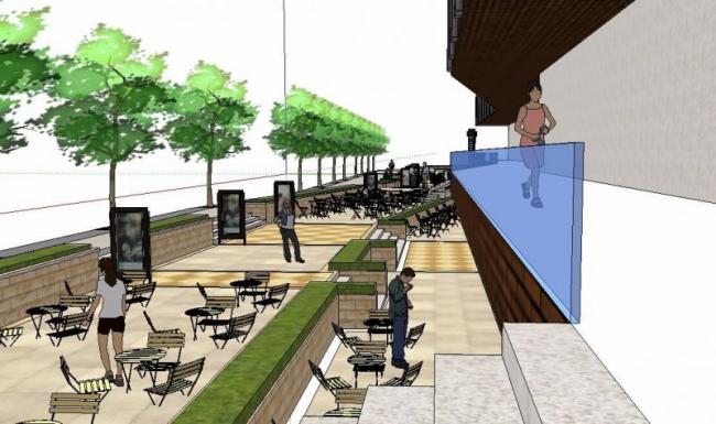 Sketchup景观模型|商业景观,现代风格 Sketchup景观模型|商业景观,现代风格