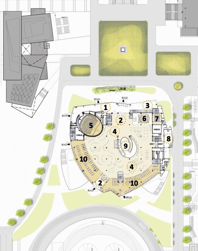 BIM建筑|宛若晶莹剔透的灯笼花瓣包裹花蕊:重庆房地产职业学院藏书楼 / 湃昂国际建筑设计参谋 BIM建筑|宛若晶莹剔透的灯笼花瓣包裹花蕊:重庆房地产职业学院藏书楼 / 湃昂国际建筑设计参谋