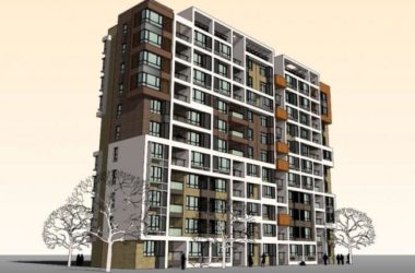 Sketchup住宅模型|高层住宅,现代风格-BIM建筑网