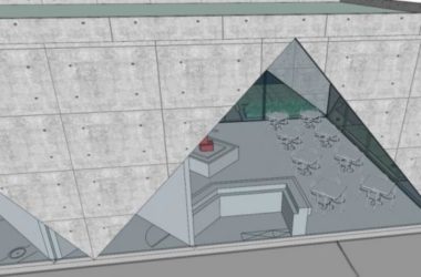 Sketchup文化模型|多层活动中心,文化建筑,清水混凝土,现代风格-BIM建筑网