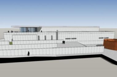 Sketchup文化模型|普利策基金会美术馆,文化建筑,现代风格,安藤忠雄-BIM建筑网