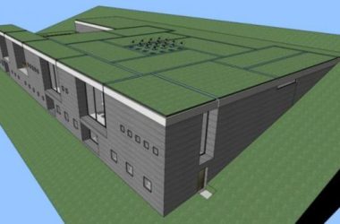 Sketchup酒店模型|温泉浴场,彼得·卒姆托,现代风格-BIM建筑网