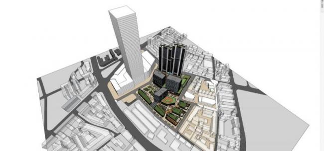 Sketchup商业模型|高层公馆,现代风格 Sketchup商业模型|高层公馆,现代风格