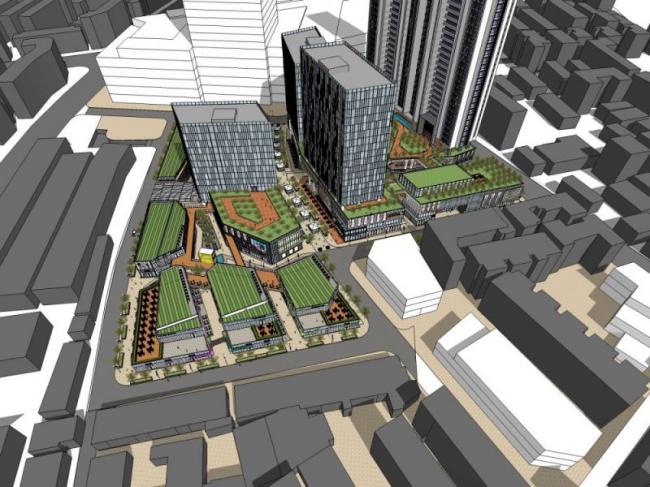 Sketchup商业模型|高层公馆,现代风格 Sketchup商业模型|高层公馆,现代风格