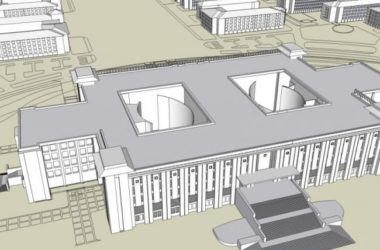 Sketchup住宅模型|多层小区规划,现代风格-BIM建筑网