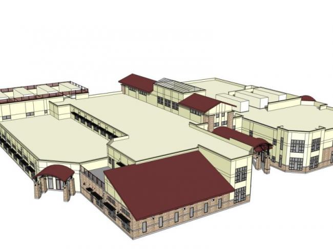 Sketchup商业模型|商业建筑,现代风格 Sketchup商业模型|商业建筑,现代风格