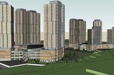 Sketchup综合体模型|超高层综合体,现代风格-BIM建筑网