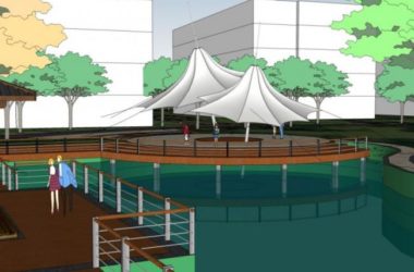 Sketchup学校模型|多层学校,校园教育建筑,现代风格-BIM建筑网