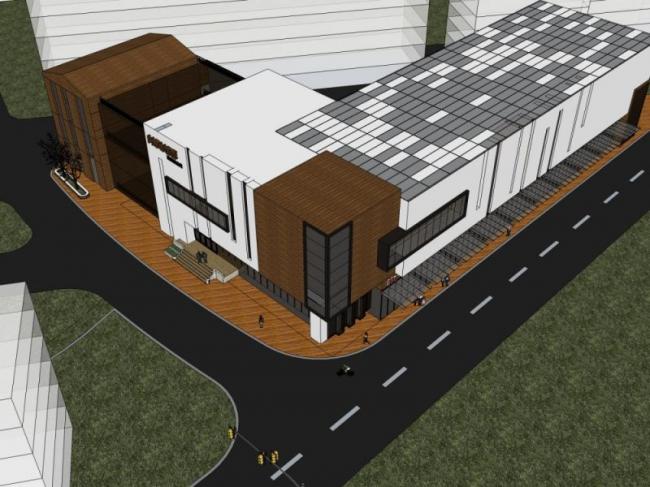 Sketchup商业模型|多层会所,现代风格 Sketchup商业模型|多层会所,现代风格