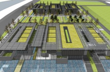 Sketchup商业模型|售楼中心，现代风格-BIM建筑网