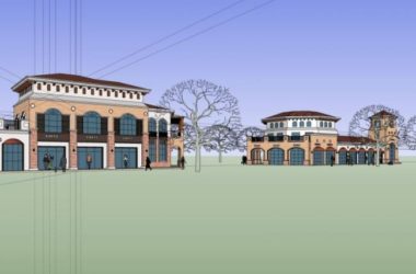 Sketchup商业模型|多层会所，古典风格-BIM建筑网