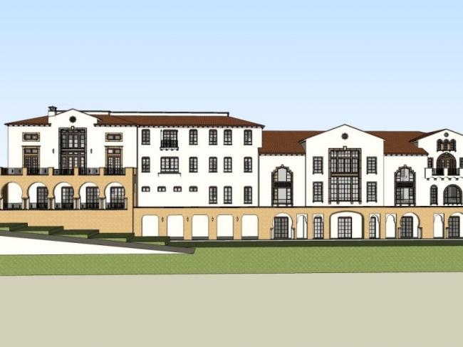 Sketchup商业模型|多层会所,欧式风格 Sketchup商业模型|多层会所,欧式风格