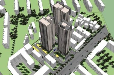 Sketchup综合体模型|高层综合体,现代风格-BIM建筑网