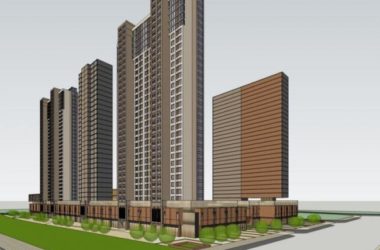 Sketchup综合体模型|超高层综合体,现代风格-BIM建筑网