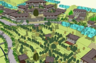 Sketchup酒店模型|度假山庄,中式风格-BIM建筑网