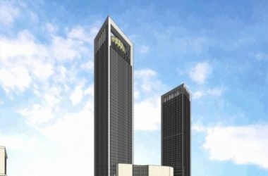 Sketchup综合体模型|超高层商业综合体,现代风格-BIM建筑网