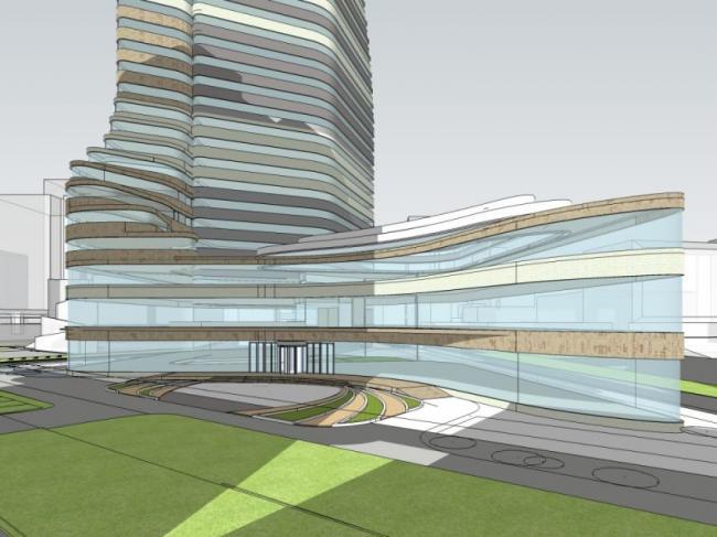 Sketchup酒店模型|超高层酒店,现代风格 Sketchup酒店模型|超高层酒店,现代风格