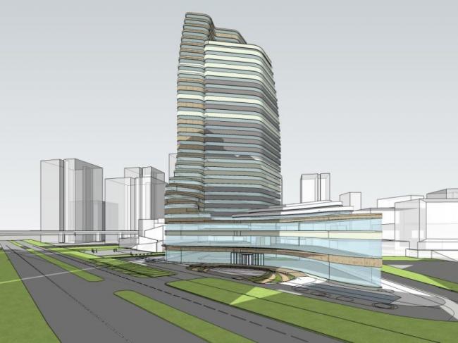 Sketchup酒店模型|超高层酒店,现代风格 Sketchup酒店模型|超高层酒店,现代风格