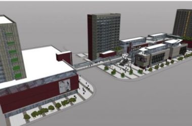 Sketchup综合体模型|多高层商业综合体，现代风格-BIM建筑网