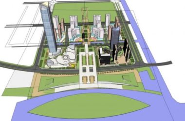 Sketchup综合体模型|超高层商业综合体，办公，酒店，住宅，现代风格-BIM建筑网