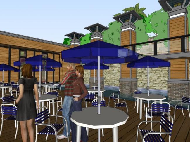 Sketchup酒店模型|山地酒店,古典风格 Sketchup酒店模型|山地酒店,古典风格
