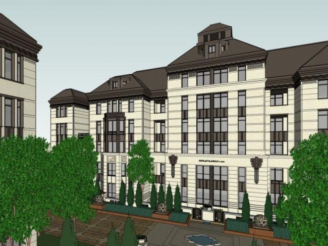 Sketchup商业模型|多层会所,现代风格 Sketchup商业模型|多层会所,现代风格