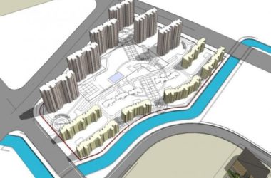 Sketchup综合体模型|多高层商业综合体,现代风格-BIM建筑网
