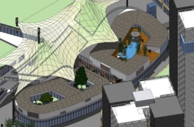 Sketchup综合体模型|多高层商业综合体,住宅,现代风格-BIM建筑网